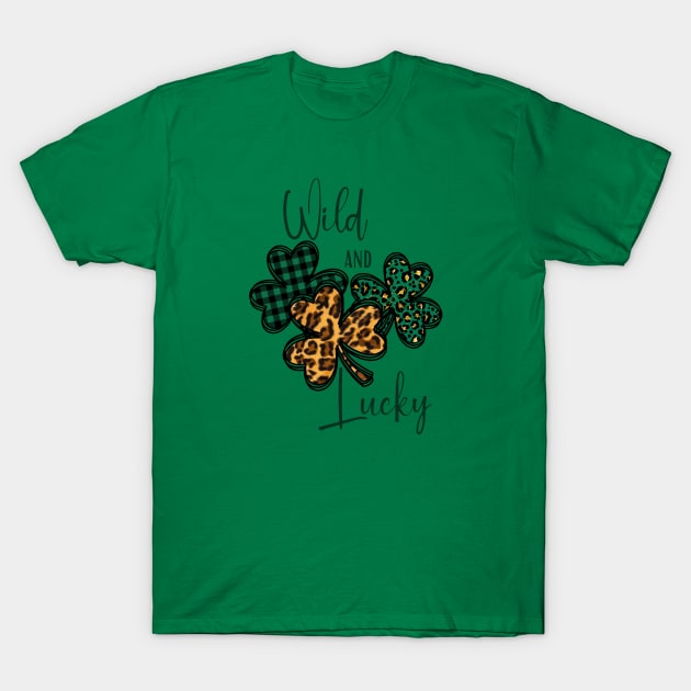 Wild and Lucky! T-Shirt by LylaLace Studio